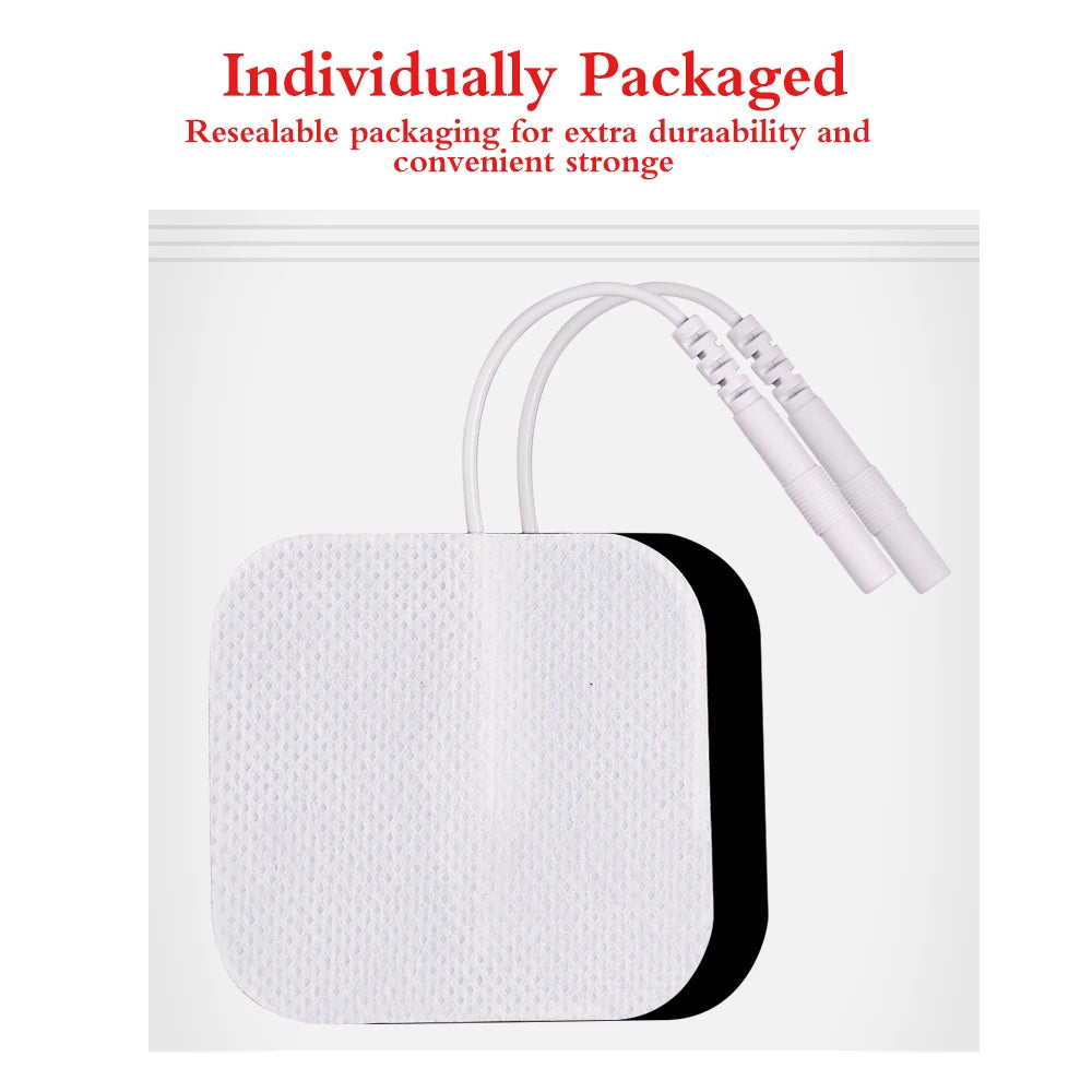 Reusable Self-Adhesive Gel Electrode Pads 4 x 4 cm