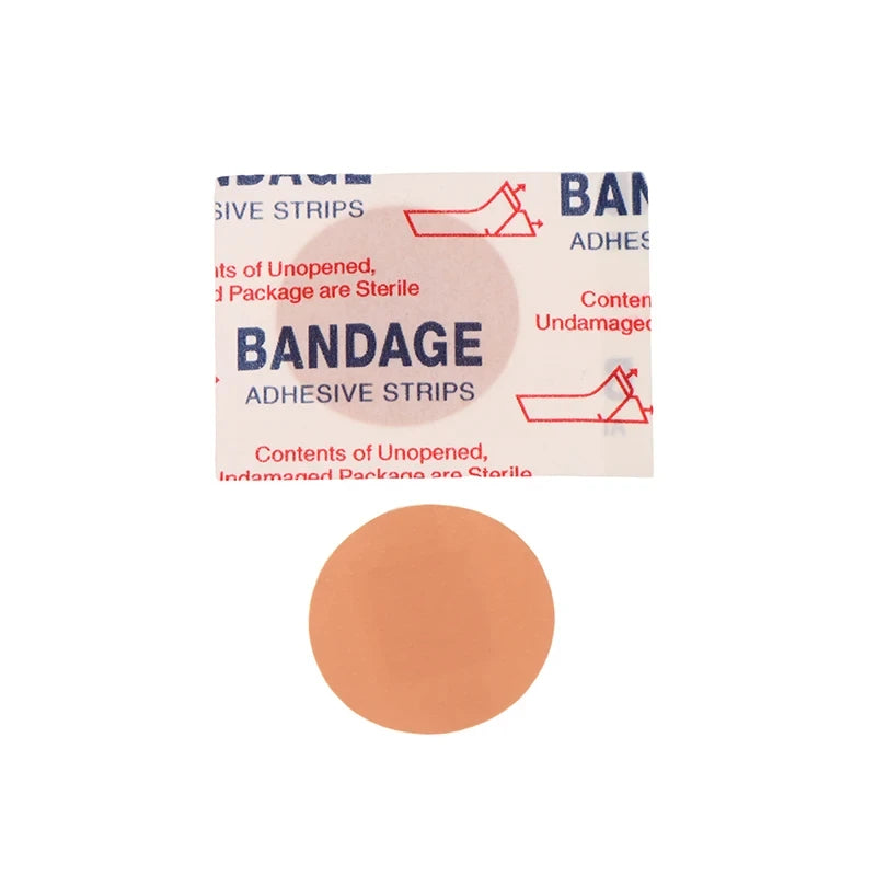 100 Mini Round Waterproof Adhesive Bandages