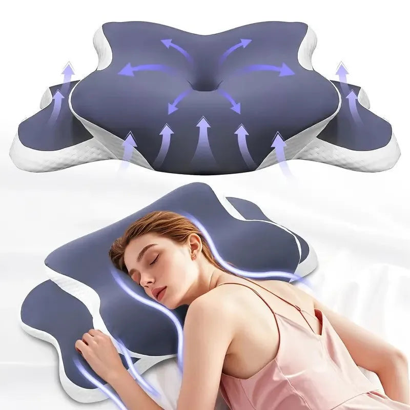 Memory Foam Butterfly Neck Pillow