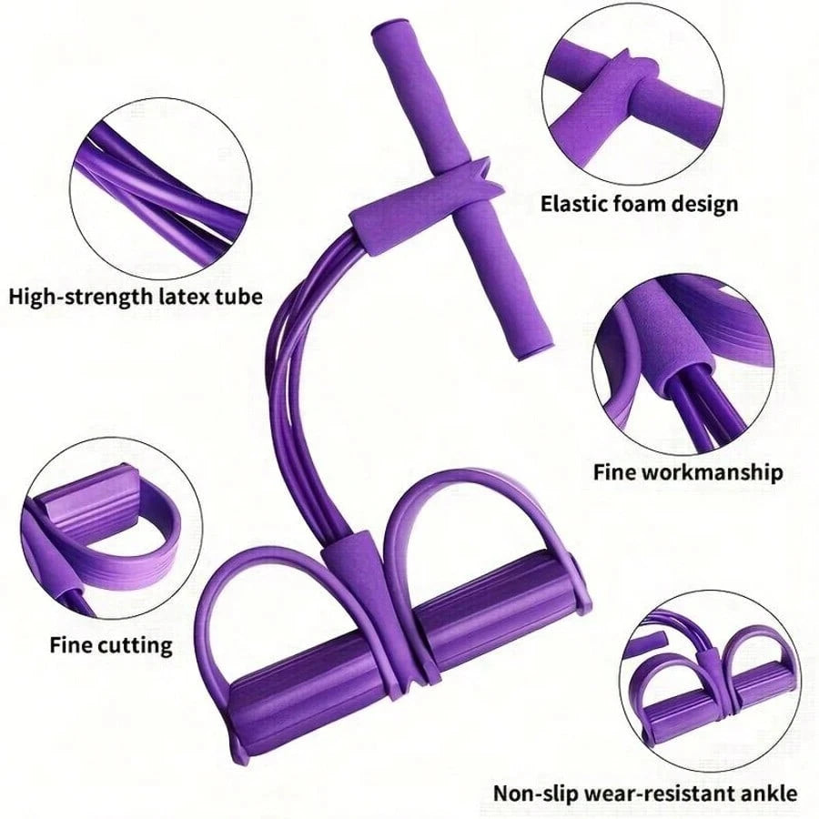 Foot Pedal Resistance Bands for Home Exercise