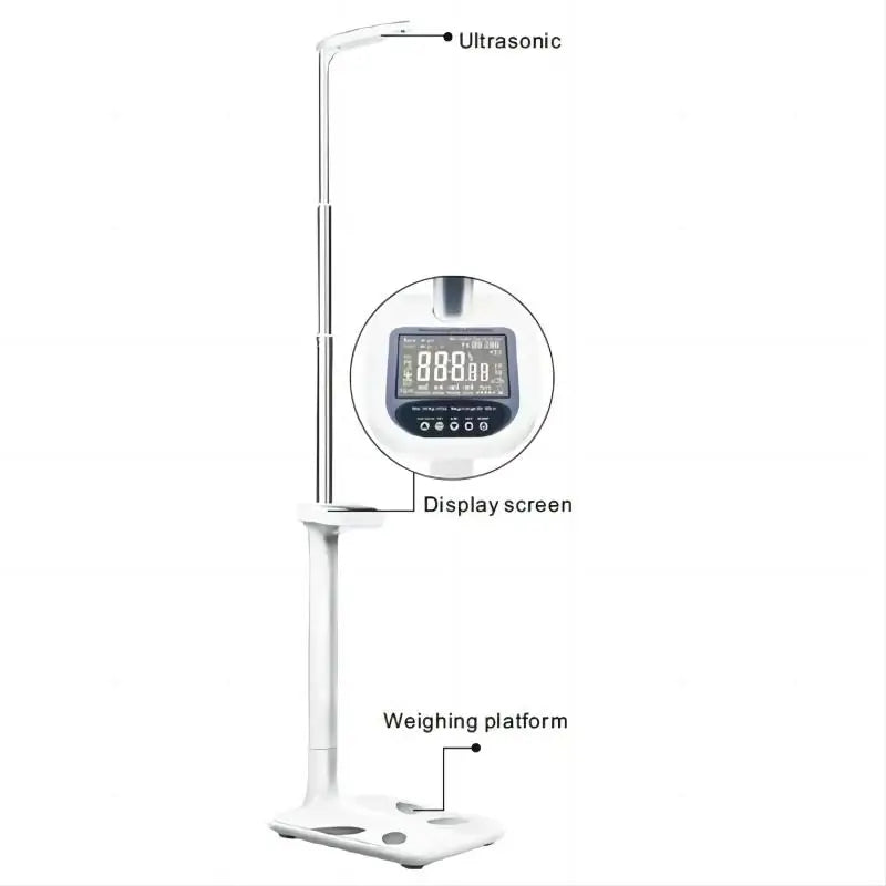 Digital Medical Scale with Ultrasonic Height, BMI and Body Fat