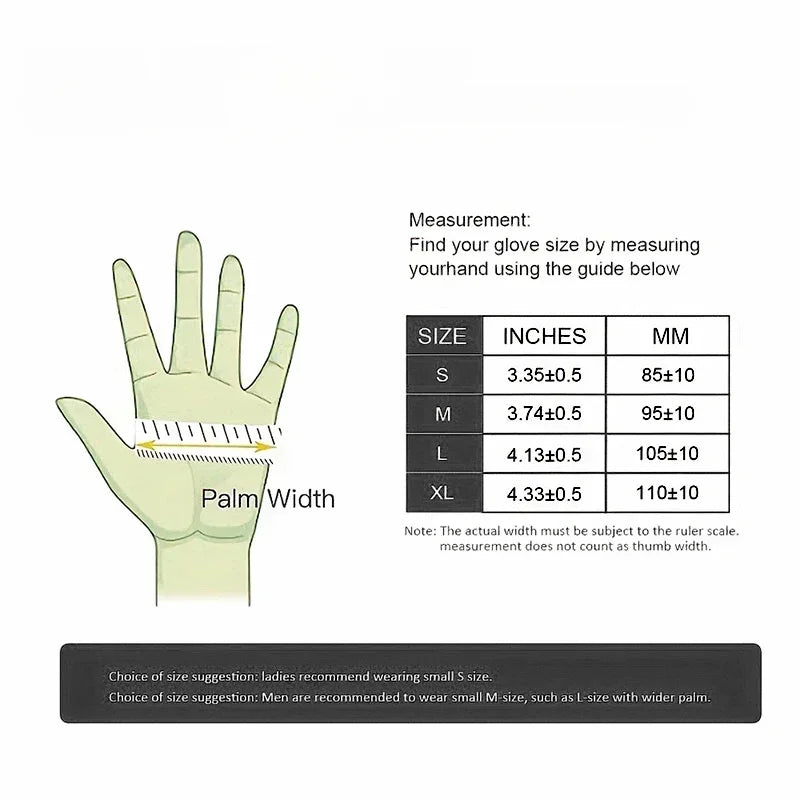 Black Powder-Free Nitrile Disposable Gloves