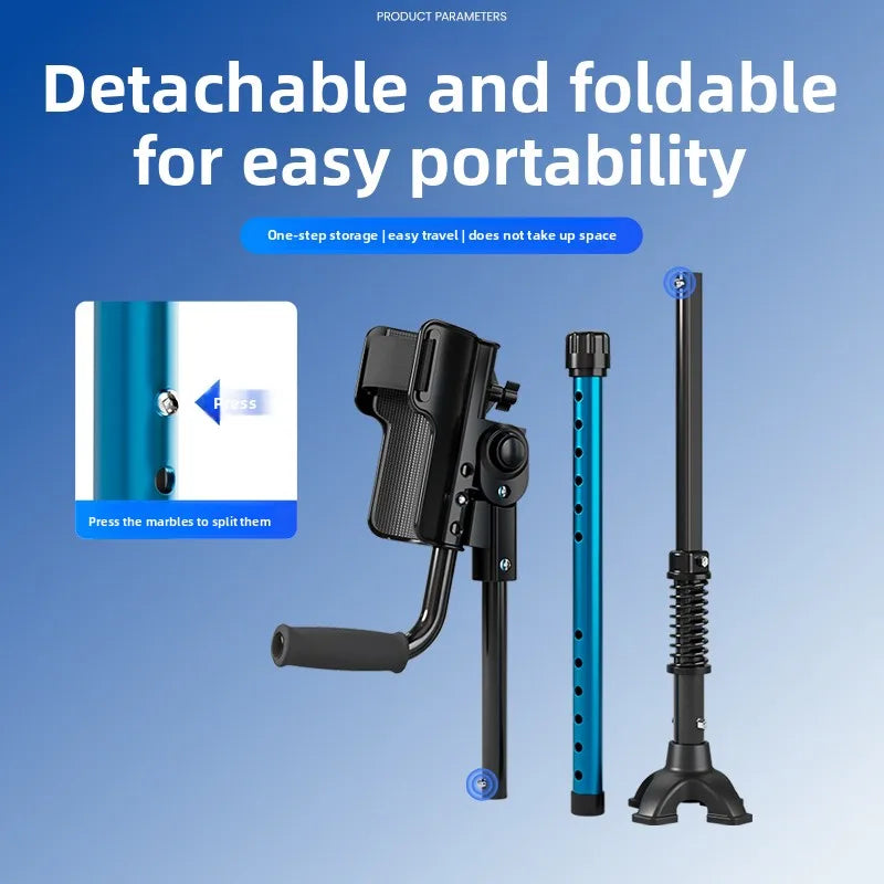 Folding Forearm Crutches for Adults, Pair