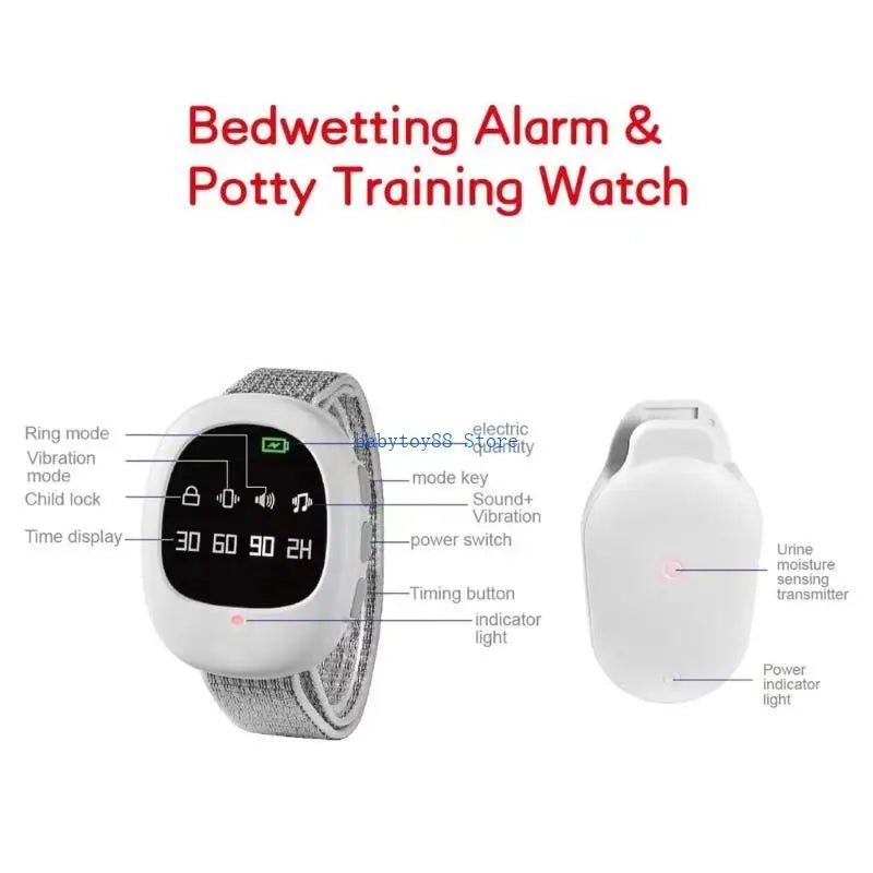 Wireless Bedwetting Alarm with Vibration Reminder