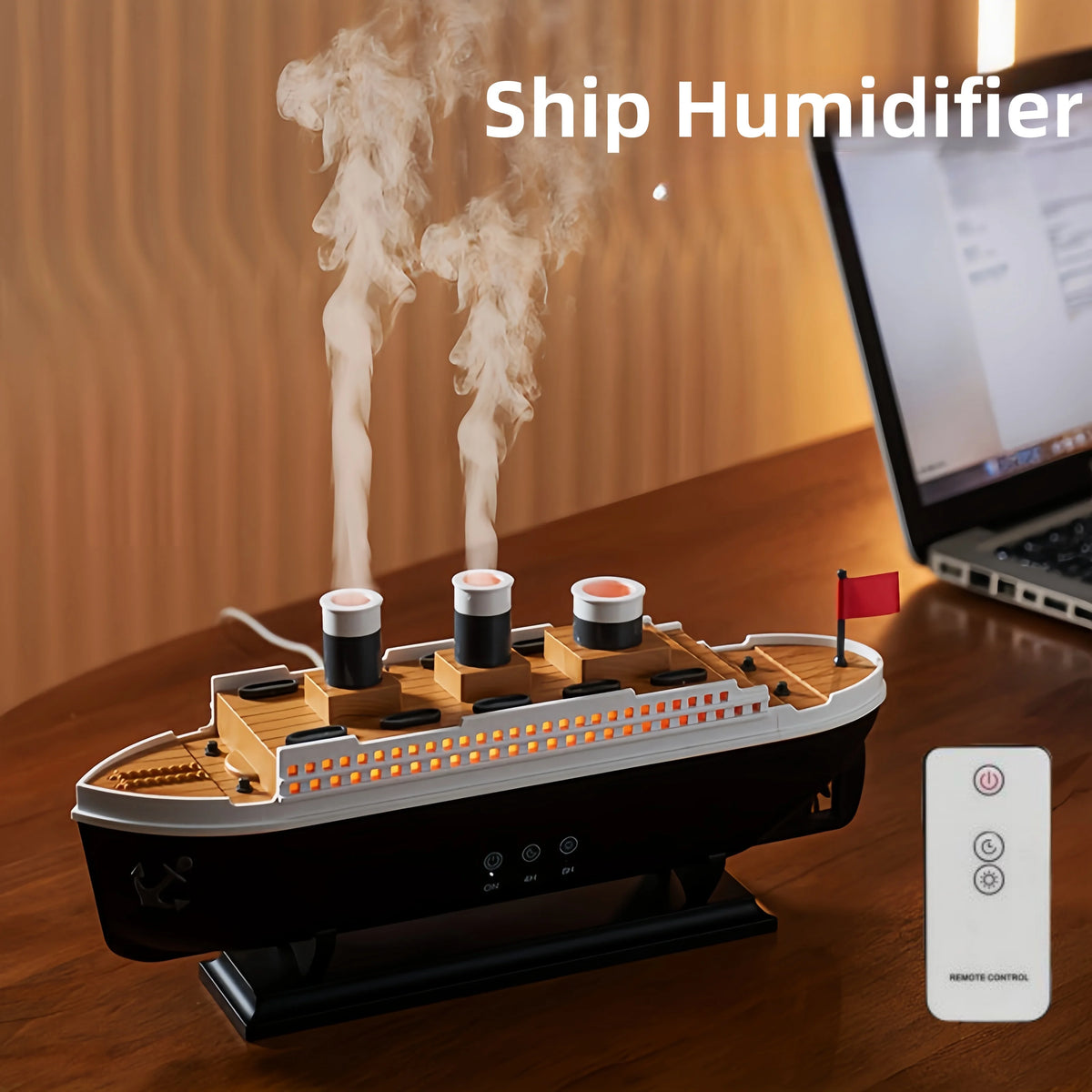 Ultrasonic Humidifier with Remote Control
