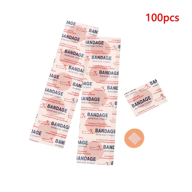 100 Mini Round Waterproof Adhesive Bandages