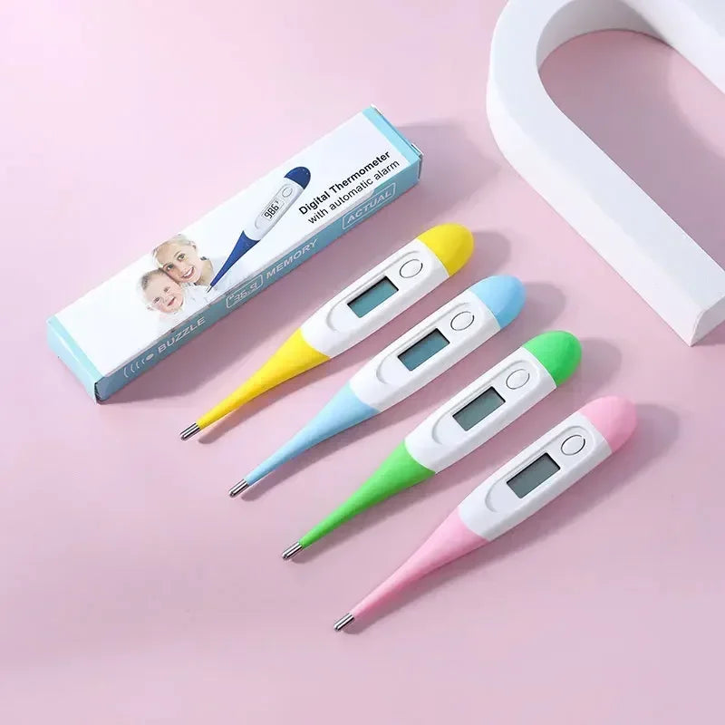 Flexible Digital Thermometer for Oral and Underarm Use