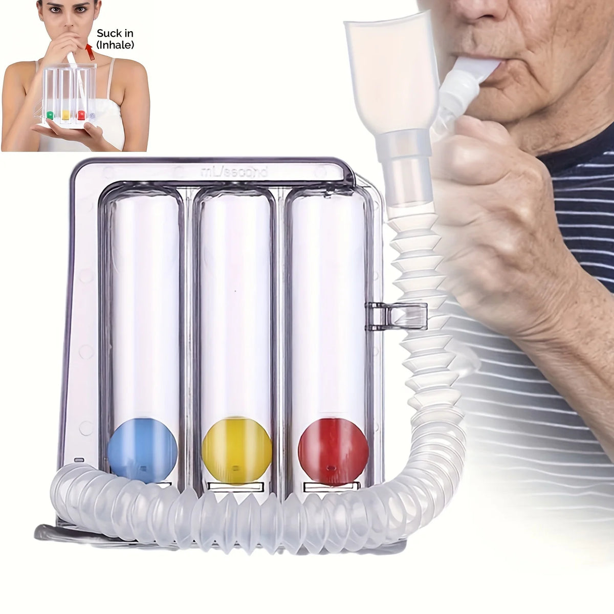 Breathing Exerciser for Chest Training