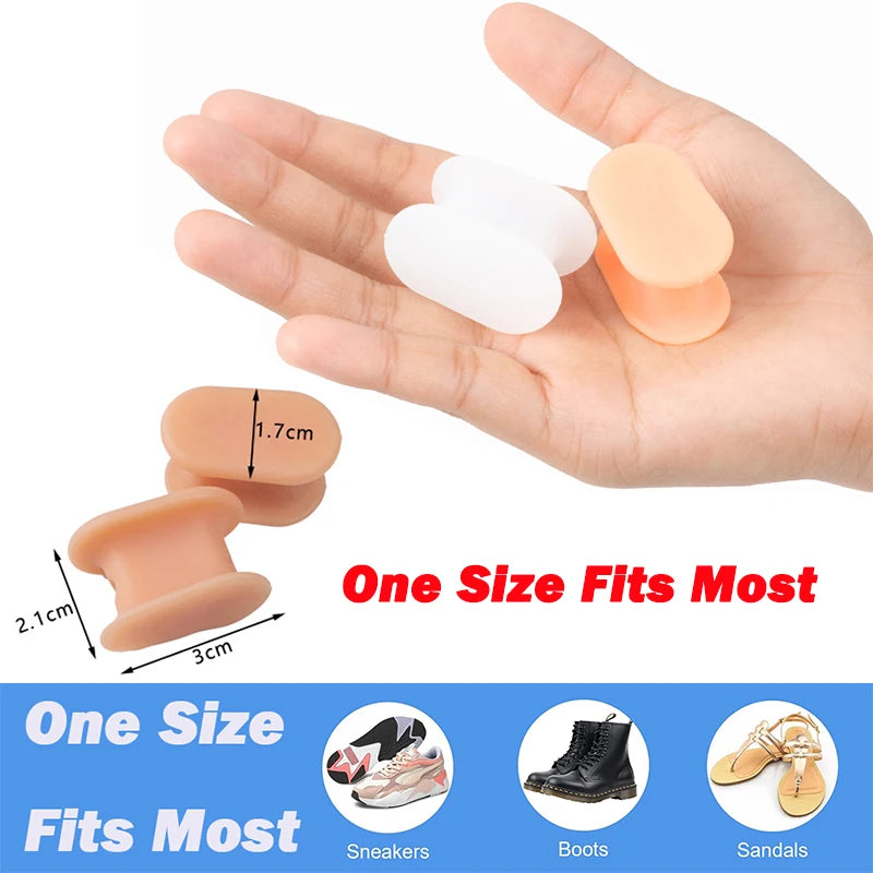 Gel Toe Separators for Overlapping Toes
