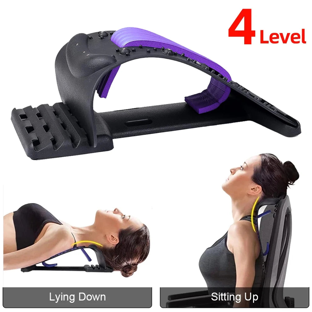 Adjustable Back Stretcher for Back and Neck