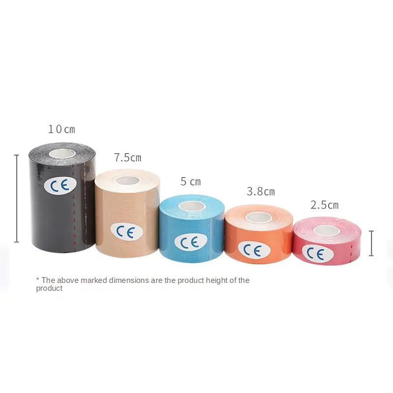 Colorful Water-Resistant Kinesiology Tape
