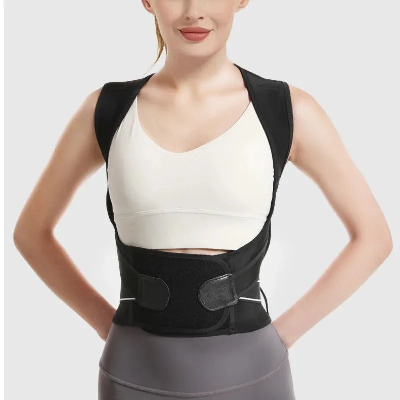 Adult Back Posture Support with Shoulder Straps