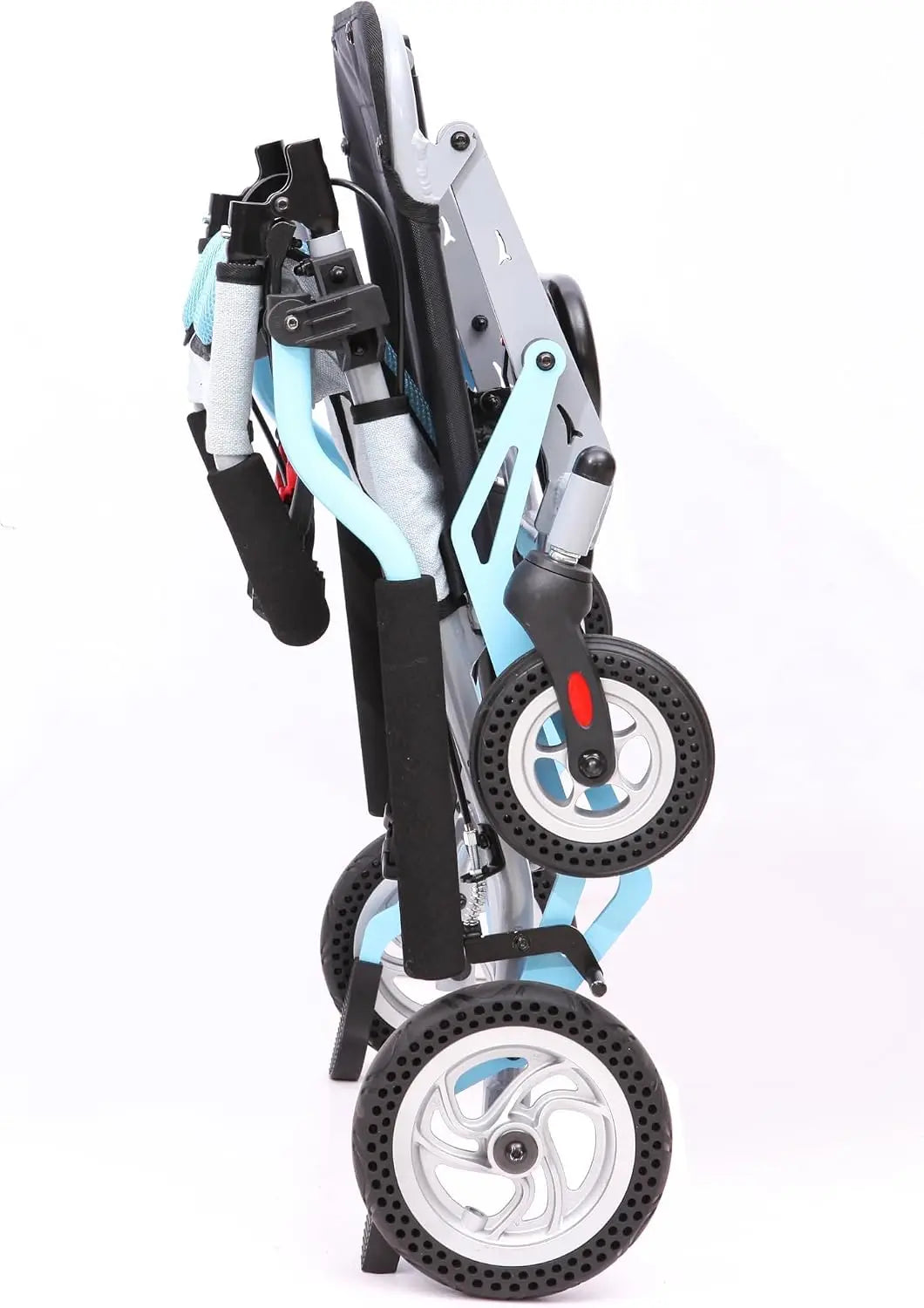 Folding Transfer Chair with Locking Handbrakes