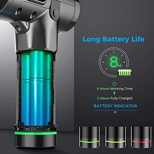 Battery-Powered Vibrating Body Massager