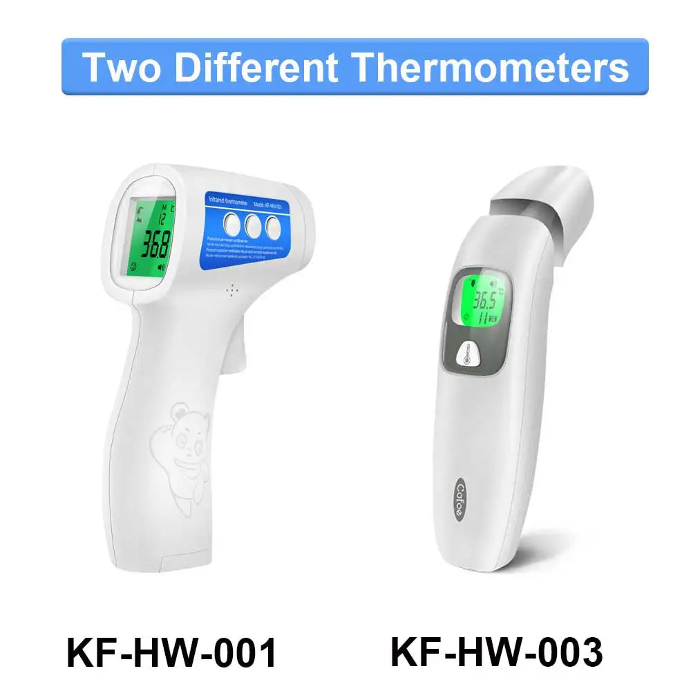 2-in-1 Non-Contact Forehead and Ear Thermometer, Baby and Adult
