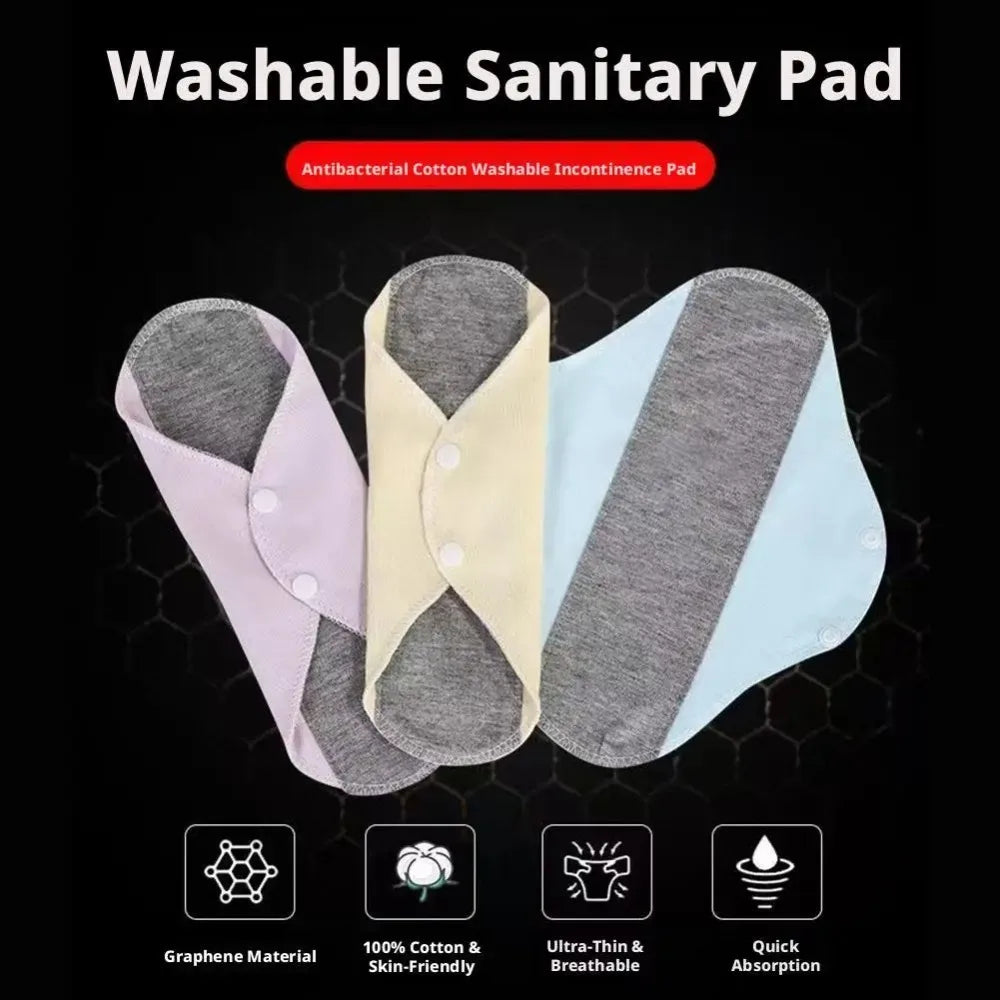 Reusable Incontinence Pads, Set of 4