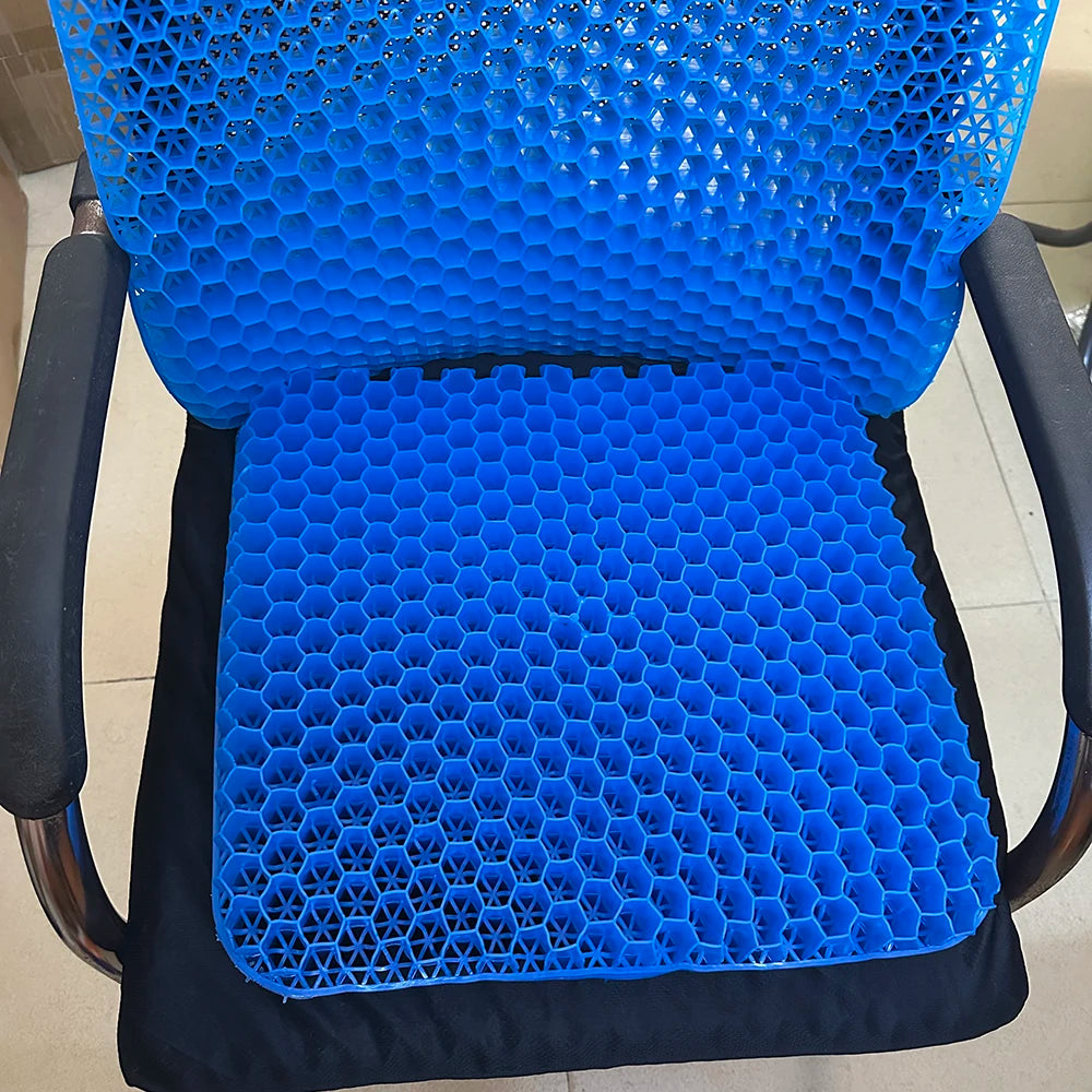 Honeycomb Gel Seat Cushion for Home, Office or Car