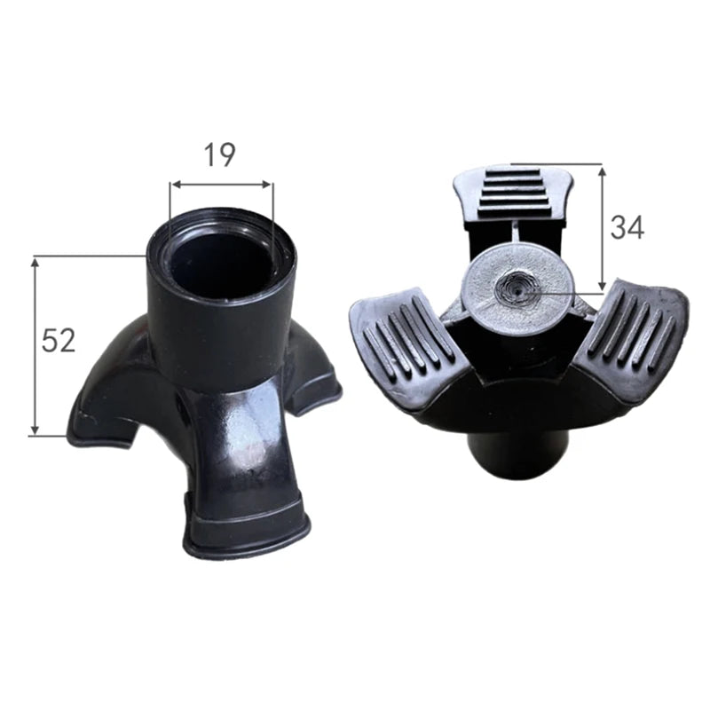 19 mm Self-Standing Rubber Cane Tip
