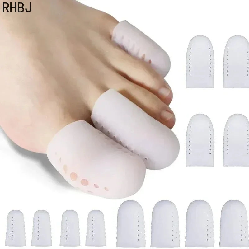 White Toe Protector Covers