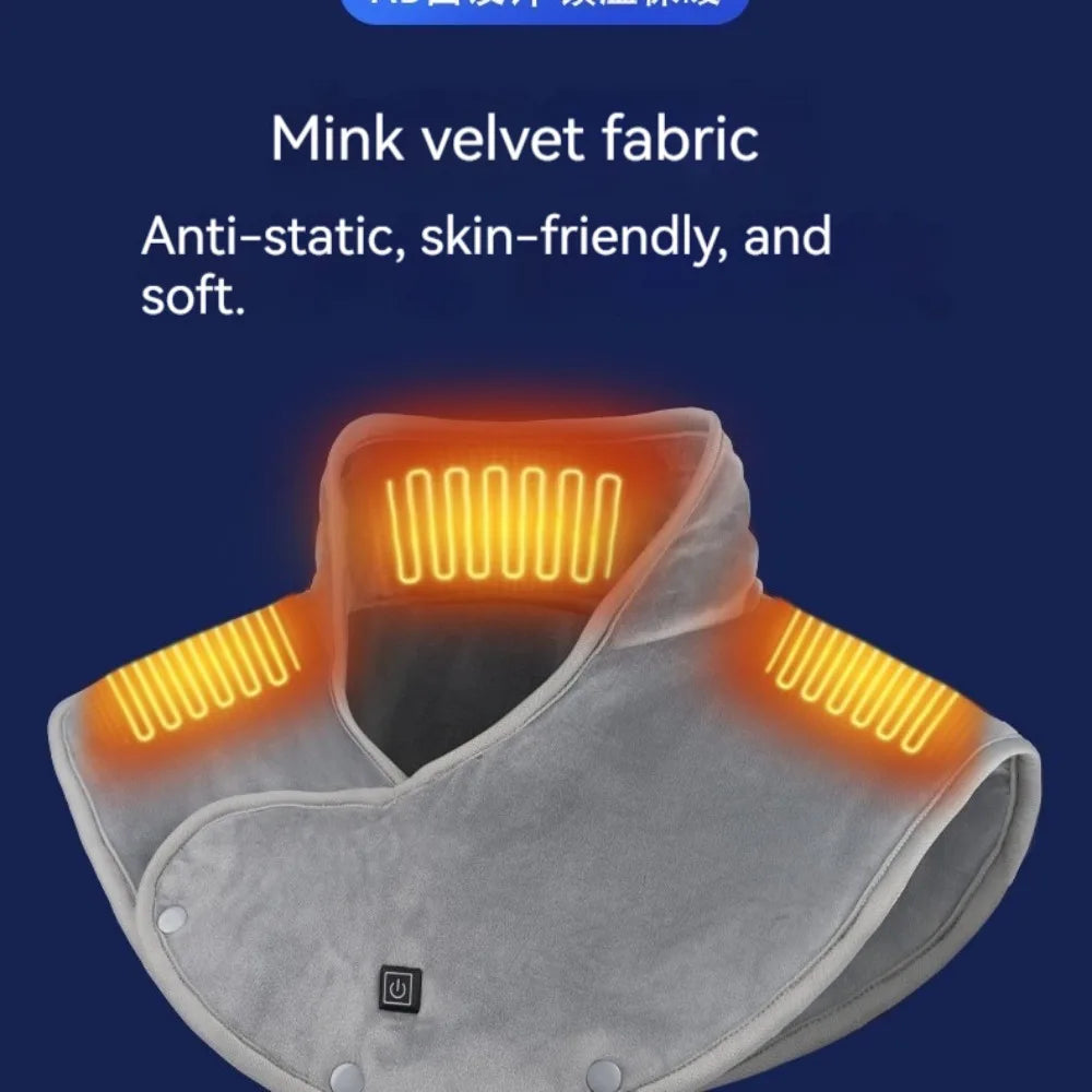 USB Rechargeable Electric Heating Shoulder Pad