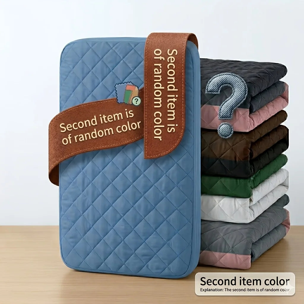 Quilted Waterproof Mattress Cover, 2 Pieces