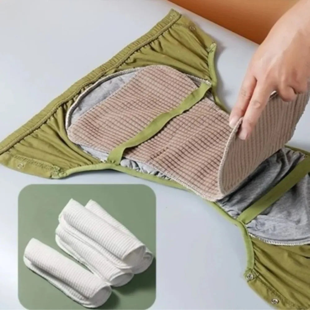 Reusable Cotton Adult Incontinence Underwear