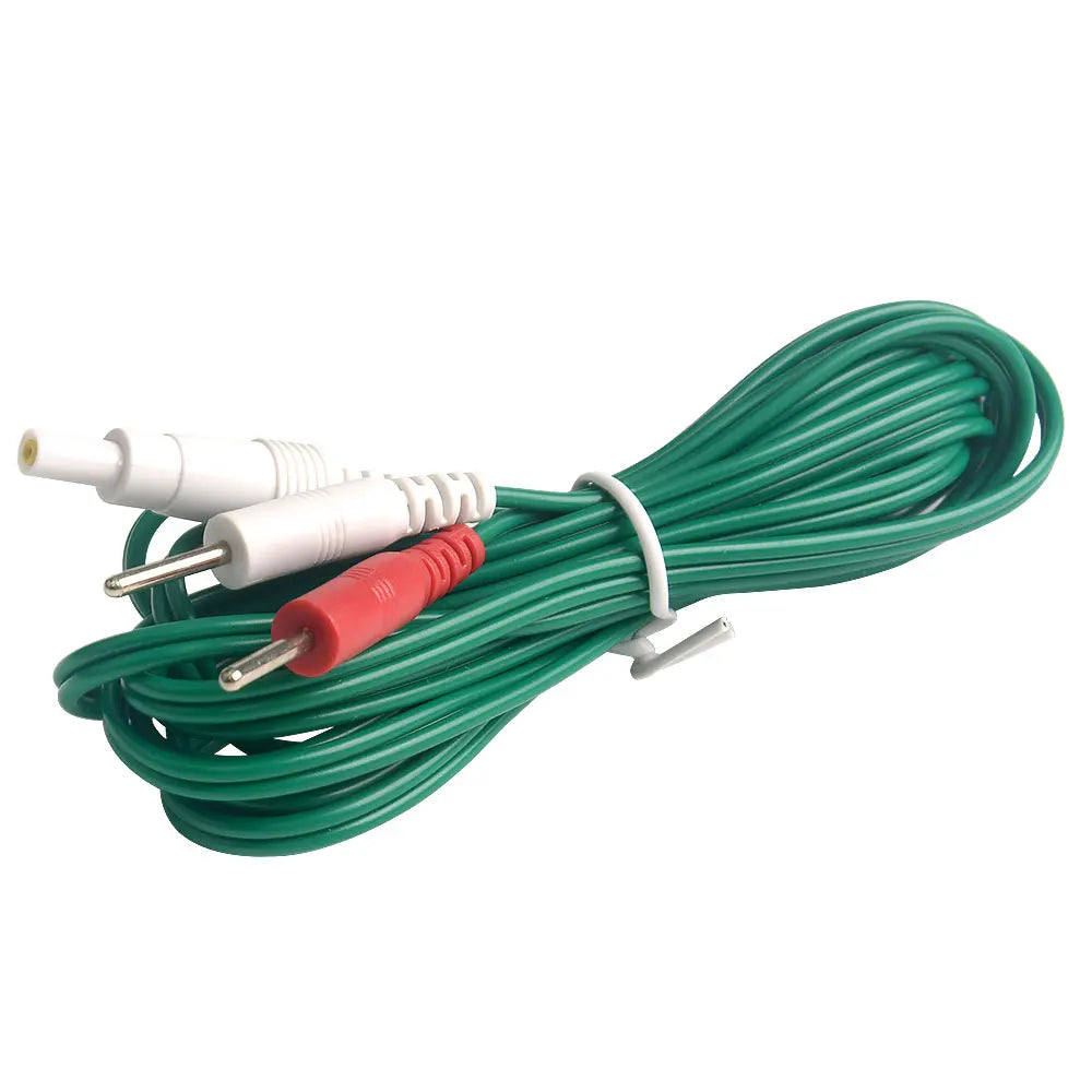6 Replacement TENS Electrode Cables, 2.35mm DC