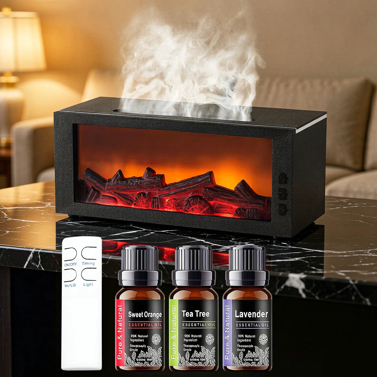 Ultrasonic Cool Mist Humidifier with LED Night Light