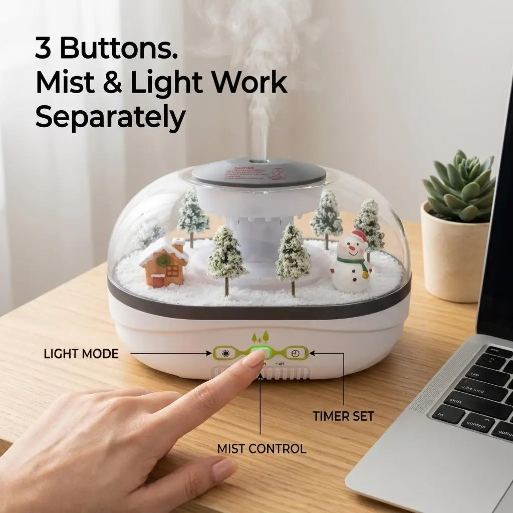 Ultrasonic Room Diffuser and Humidifier