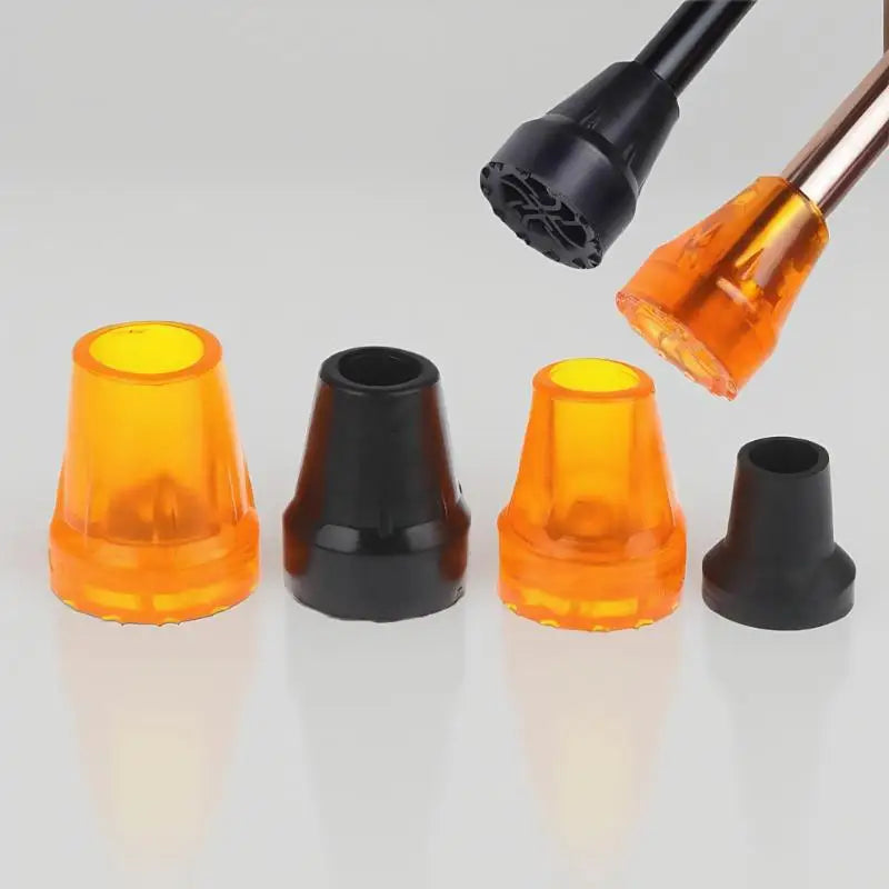 Anti-Slip Rubber Tips for Canes and Trekking Poles