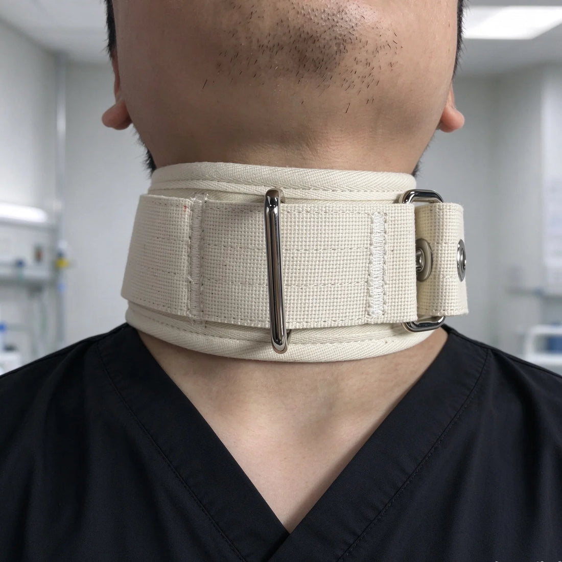 Wrist and Neck Restraint Set with Magnetic Lock