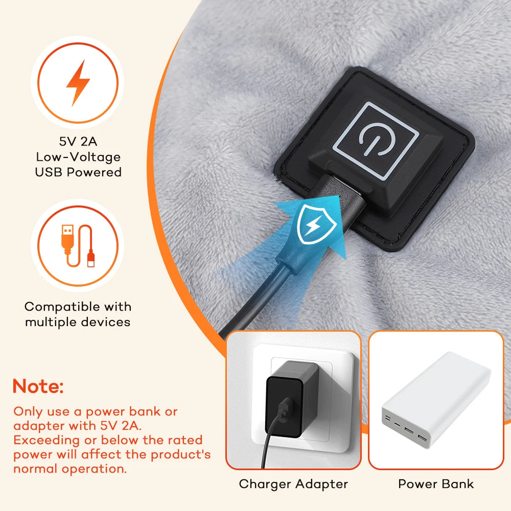 USB Neck and Shoulder Heating Pad