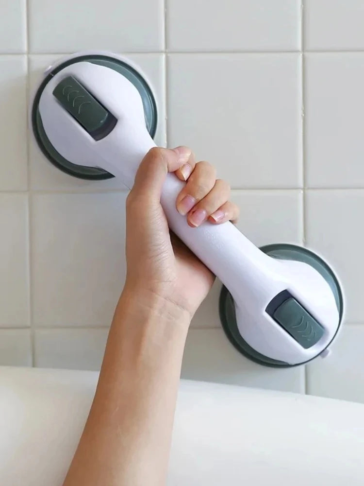 Plastic Suction Shower and Bathtub Handle