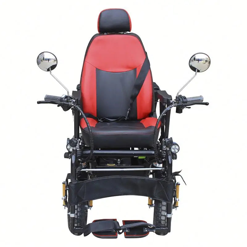 Foldable Electric Wheelchair for Outdoor Use
