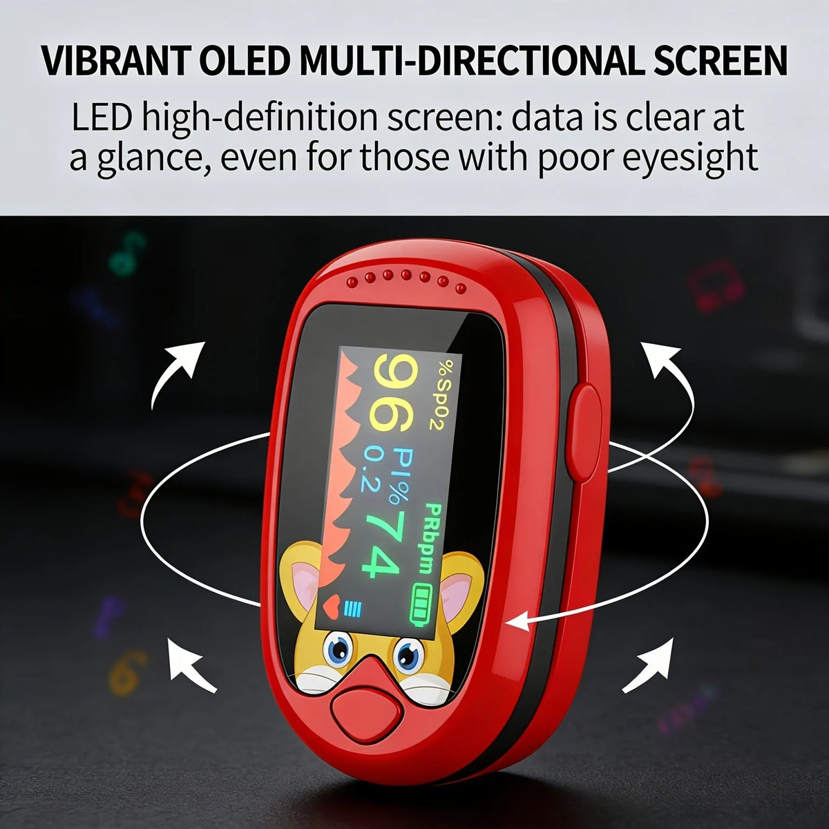Child Fingertip Pulse Oximeter