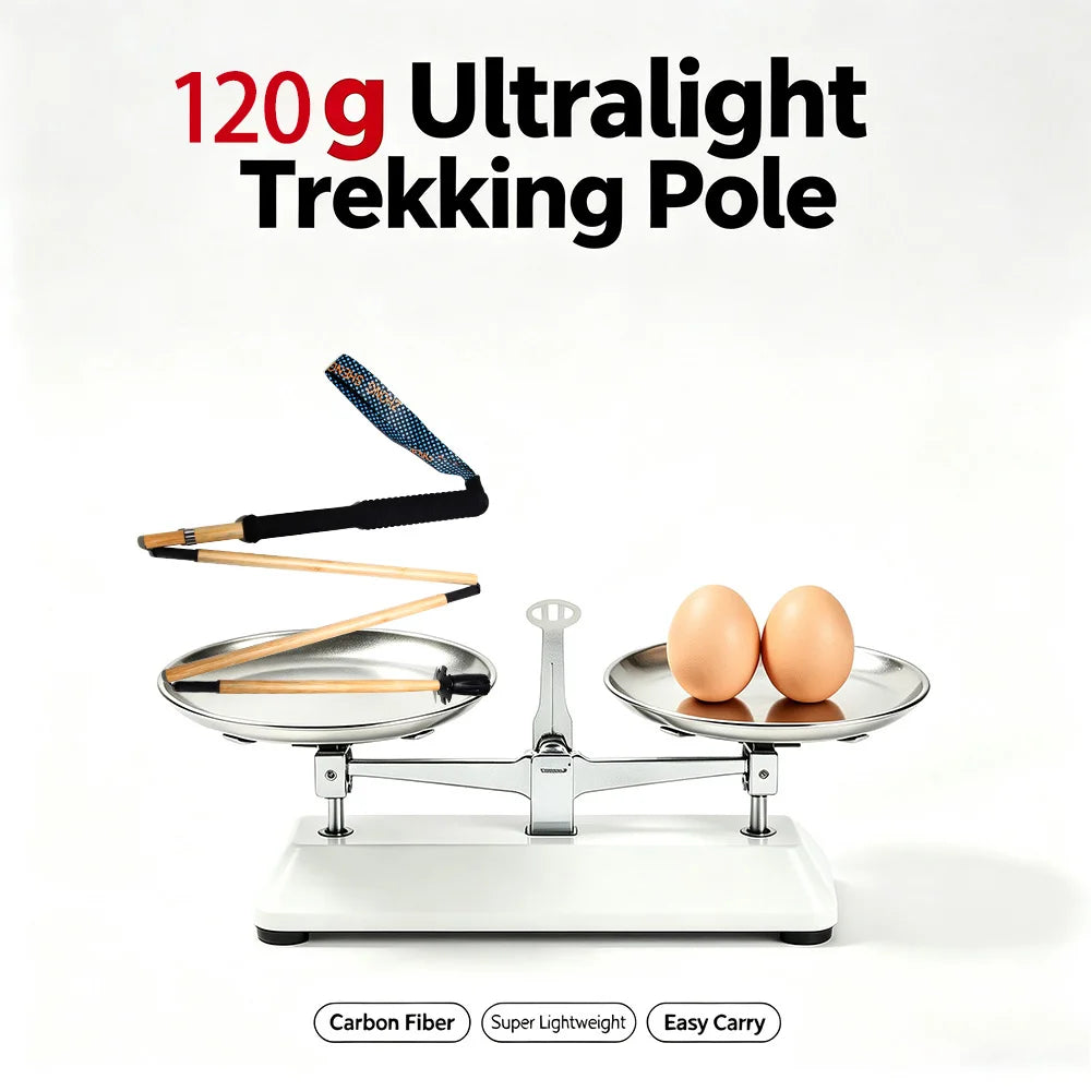 Folding Trekking Poles for Hiking
