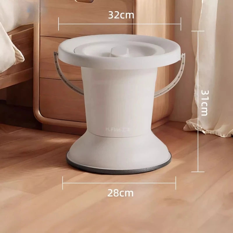 Adult Chamber Pot with Lid
