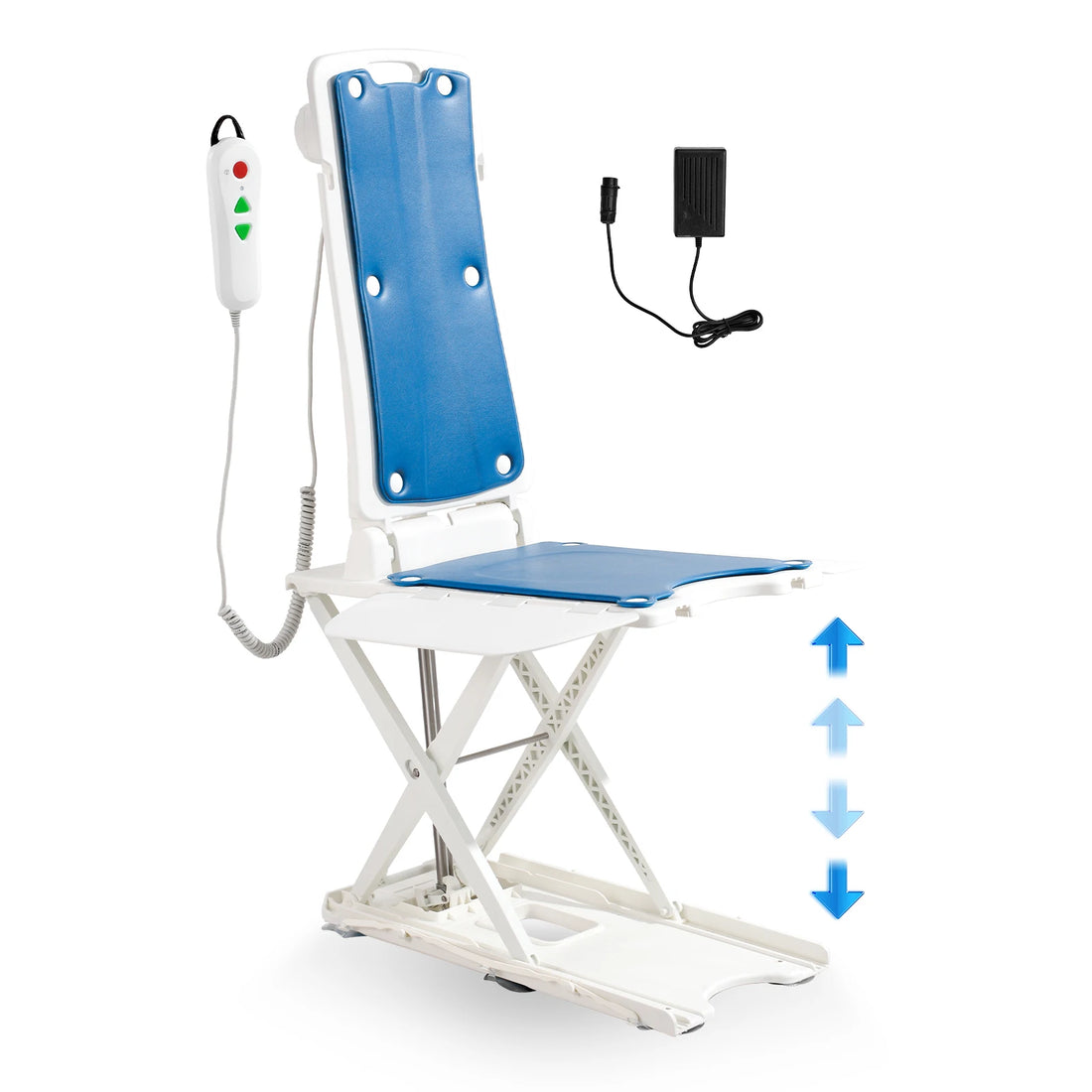 Electric Bath Lift Chair with Remote Control
