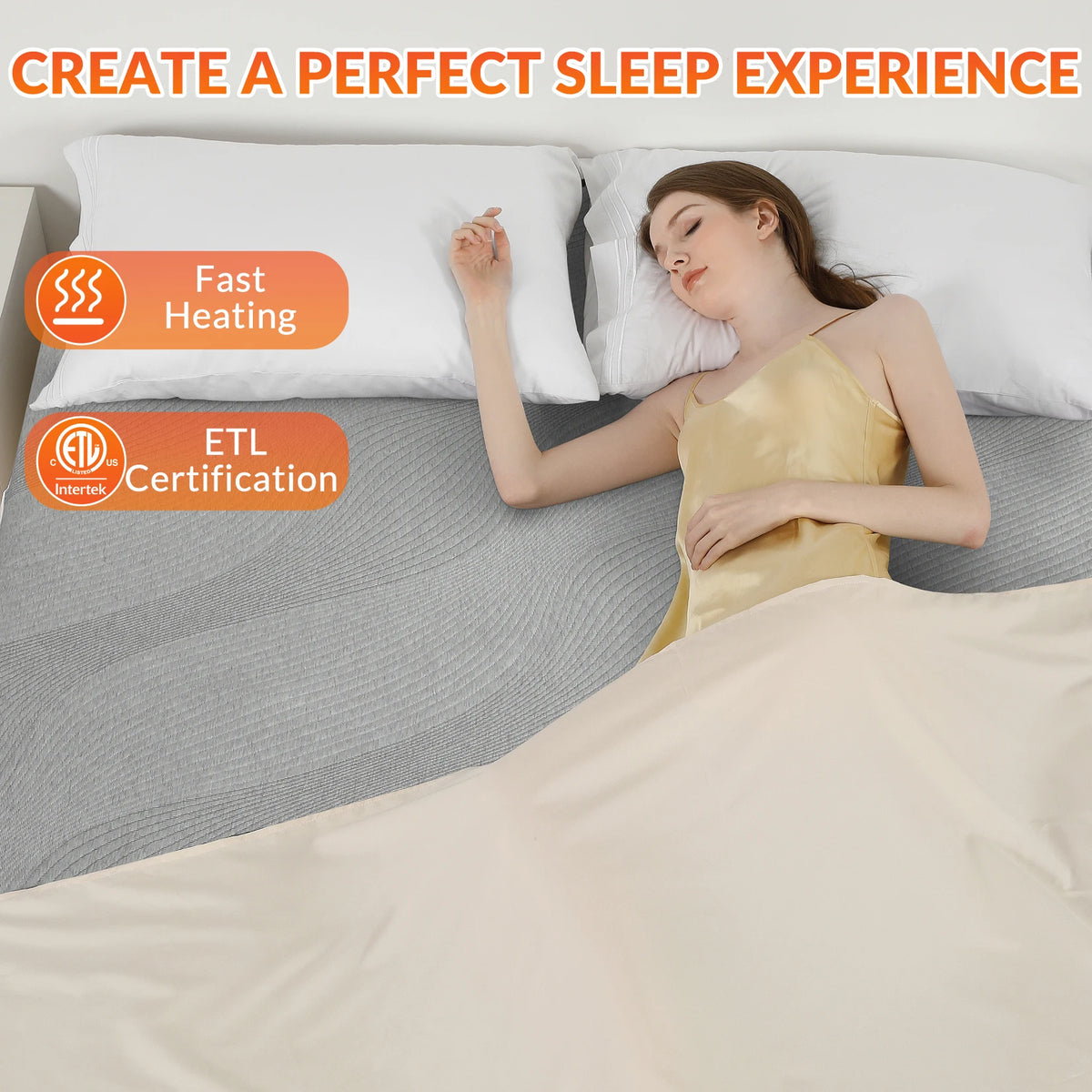Full-Size Heated Mattress Pad