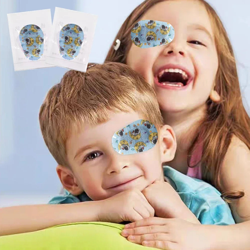 Children's Cartoon Eye Patches for Vision Care