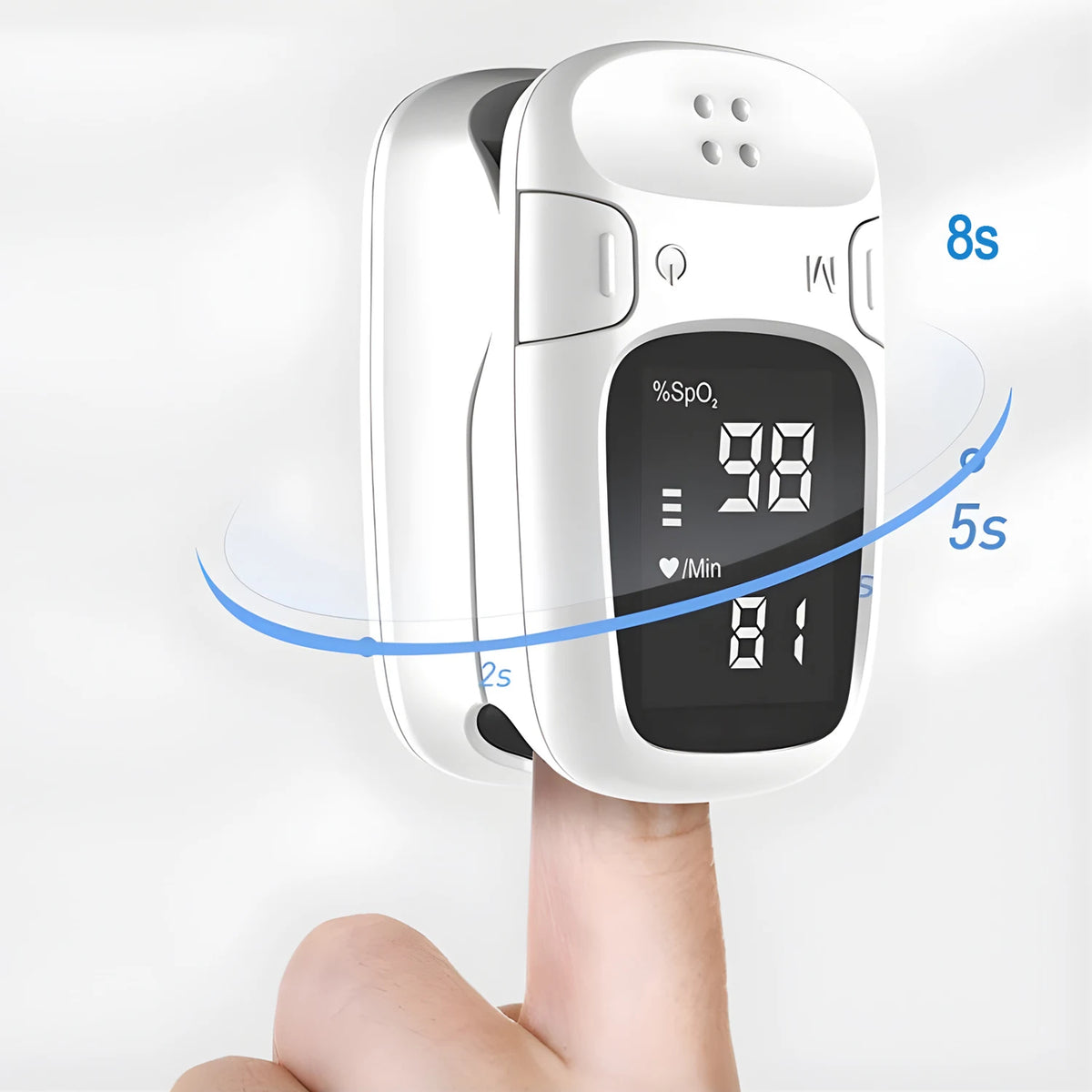 Electronic Soft-Head Thermometer for Oral or Armpit Use