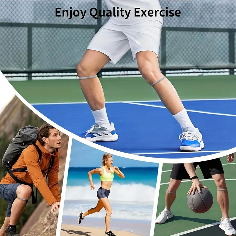 Silicone Patella Strap for Running and Sports