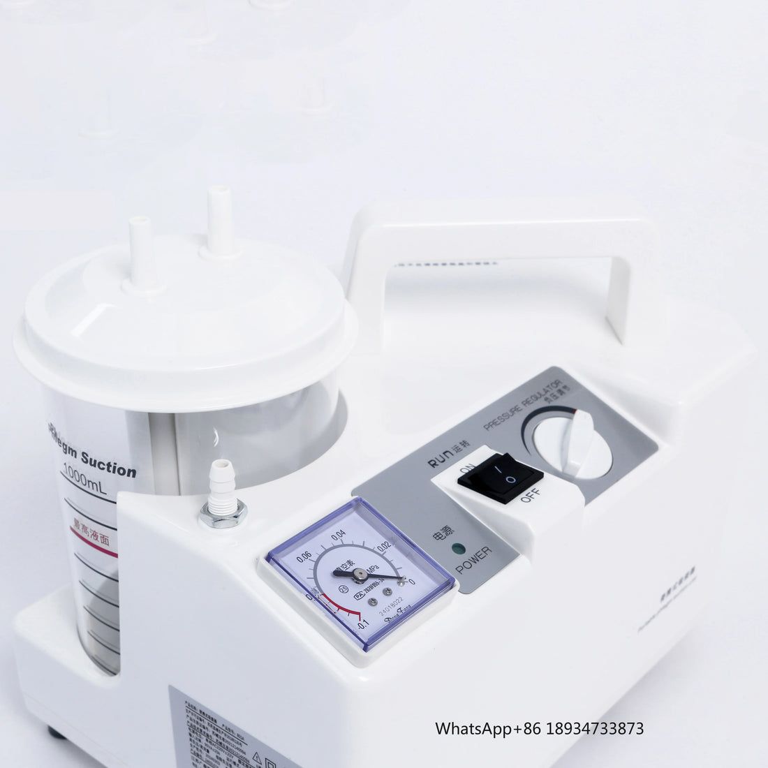 Portable Electric Aspirator with 1000 mL Reservoir