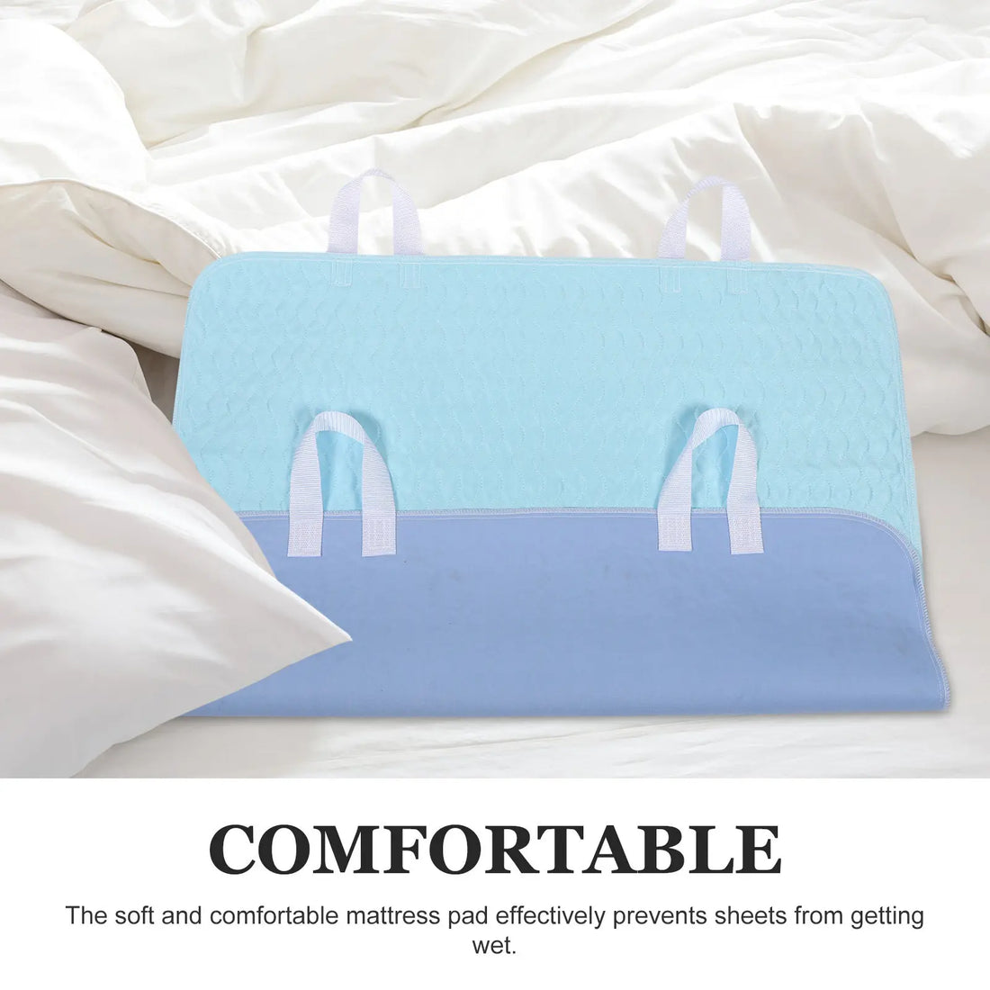 Reusable Waterproof Bed Pad with Handles