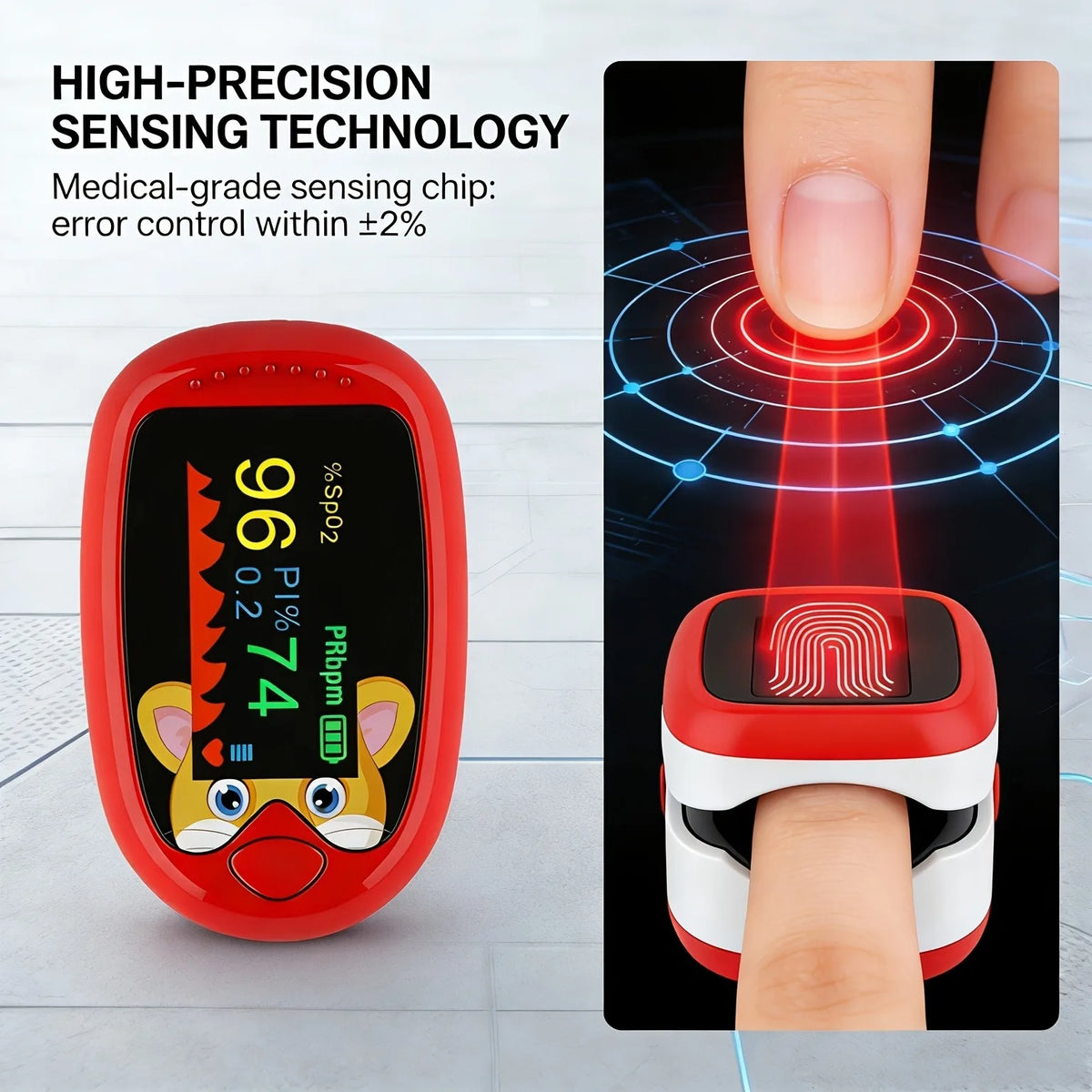 Child Fingertip Pulse Oximeter