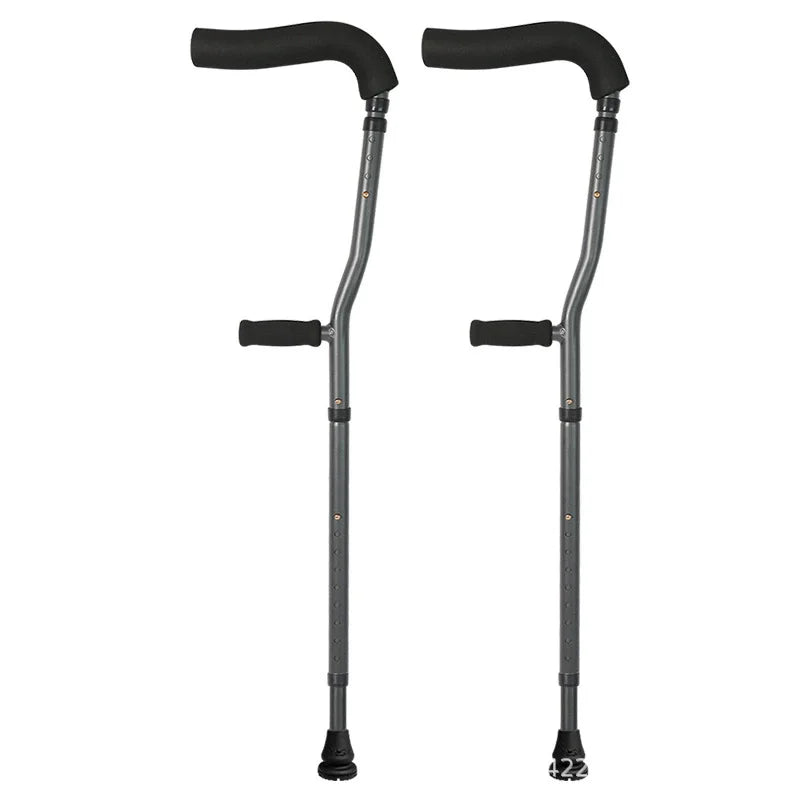 Foldable Adjustable Dual Underarm Crutches