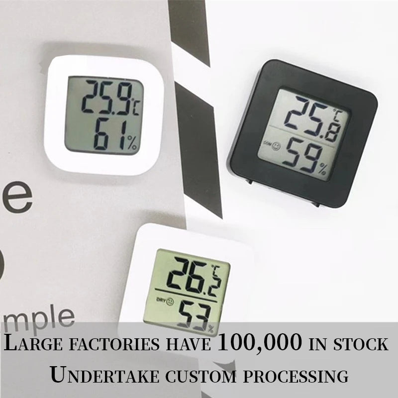Digital Indoor Temperature and Humidity Meter