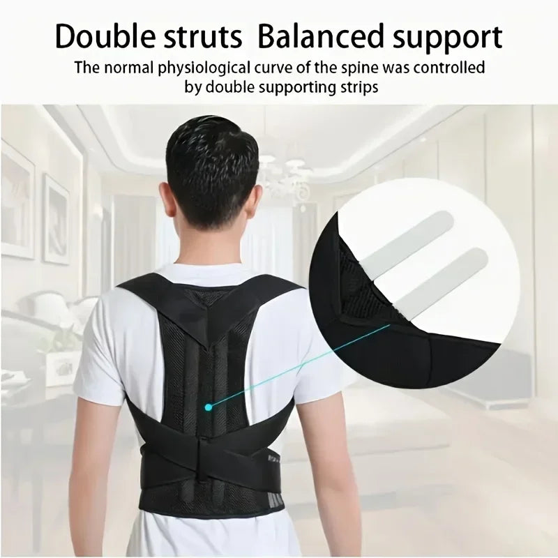 Adult Under-Clothing Posture Belt