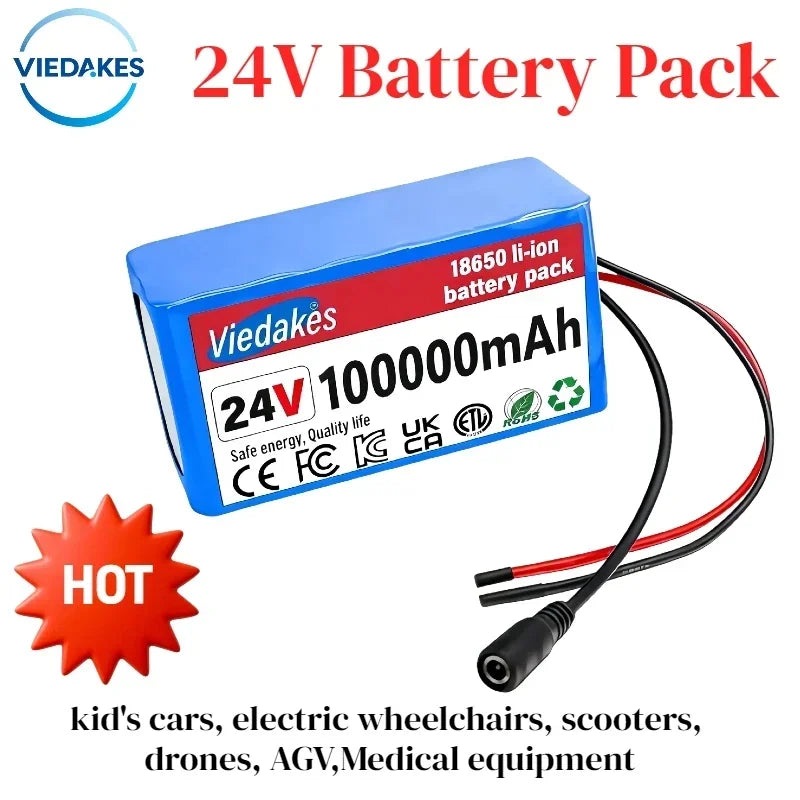24V Lithium-Ion Scooter and Wheelchair Battery Pack