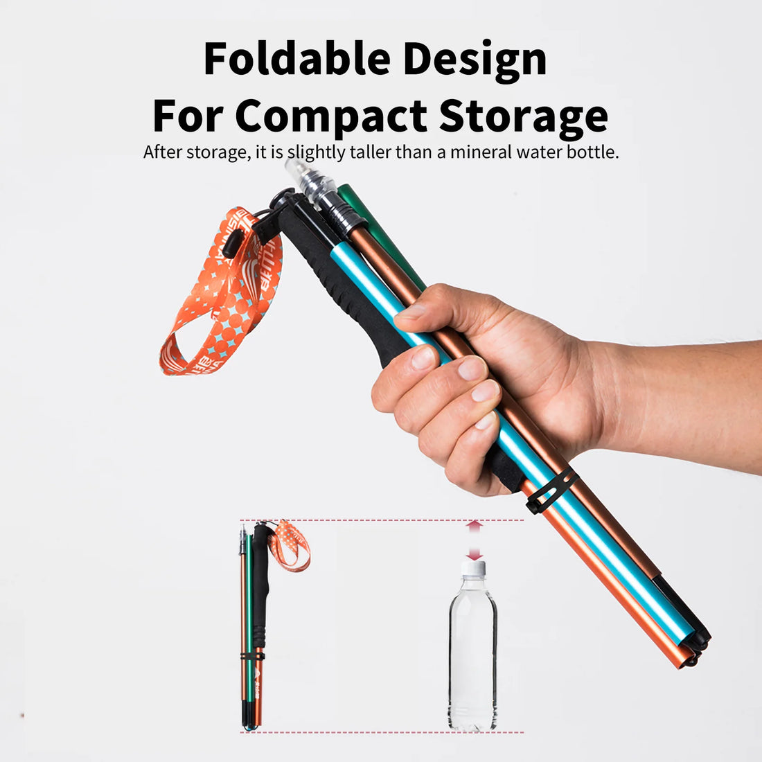 Foldable Trekking Poles, Pair